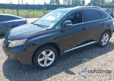 2011 Lexus Rx 350 z USA, uszkodzony, nr VIN 2T2BK1BA1BC089564